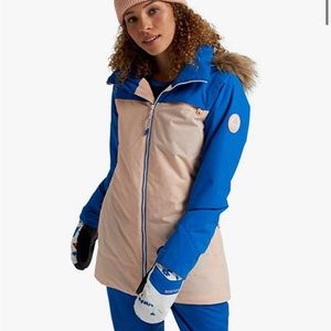 Burton Lelah Womens Insulated Snowboard Jacket Size Small